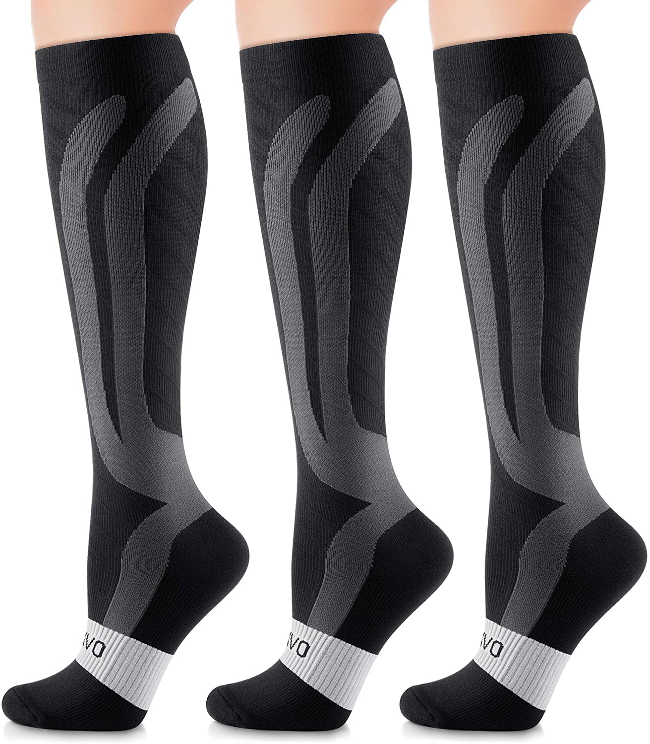 cambivo-compression-socks-chaussettes-compression-lot-3-20-30-mmhg image 2