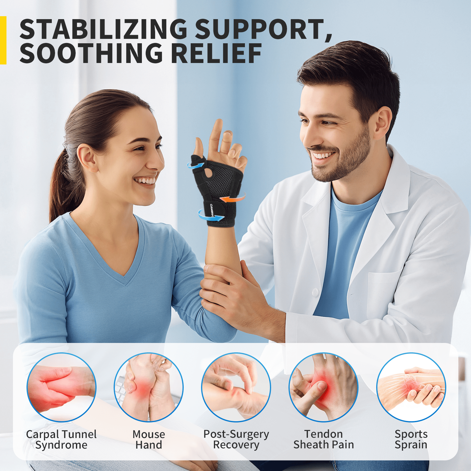cambivo-wrist-brace-attelle-poignet-pouce-noire-s-m image 4