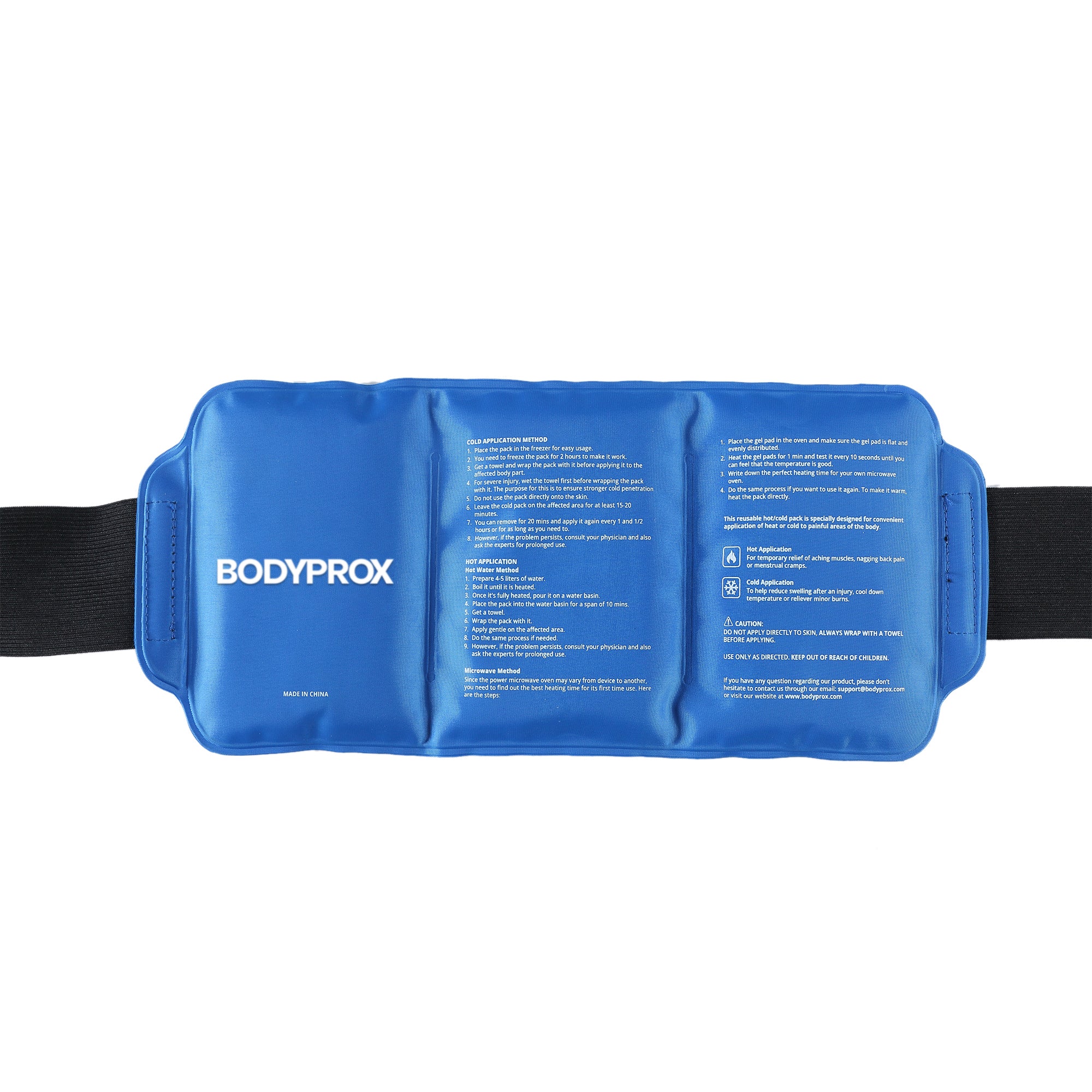 bodyprox-hot-cold-gel-packs-medium-poche-gel-chaud-froid-sangle image 2