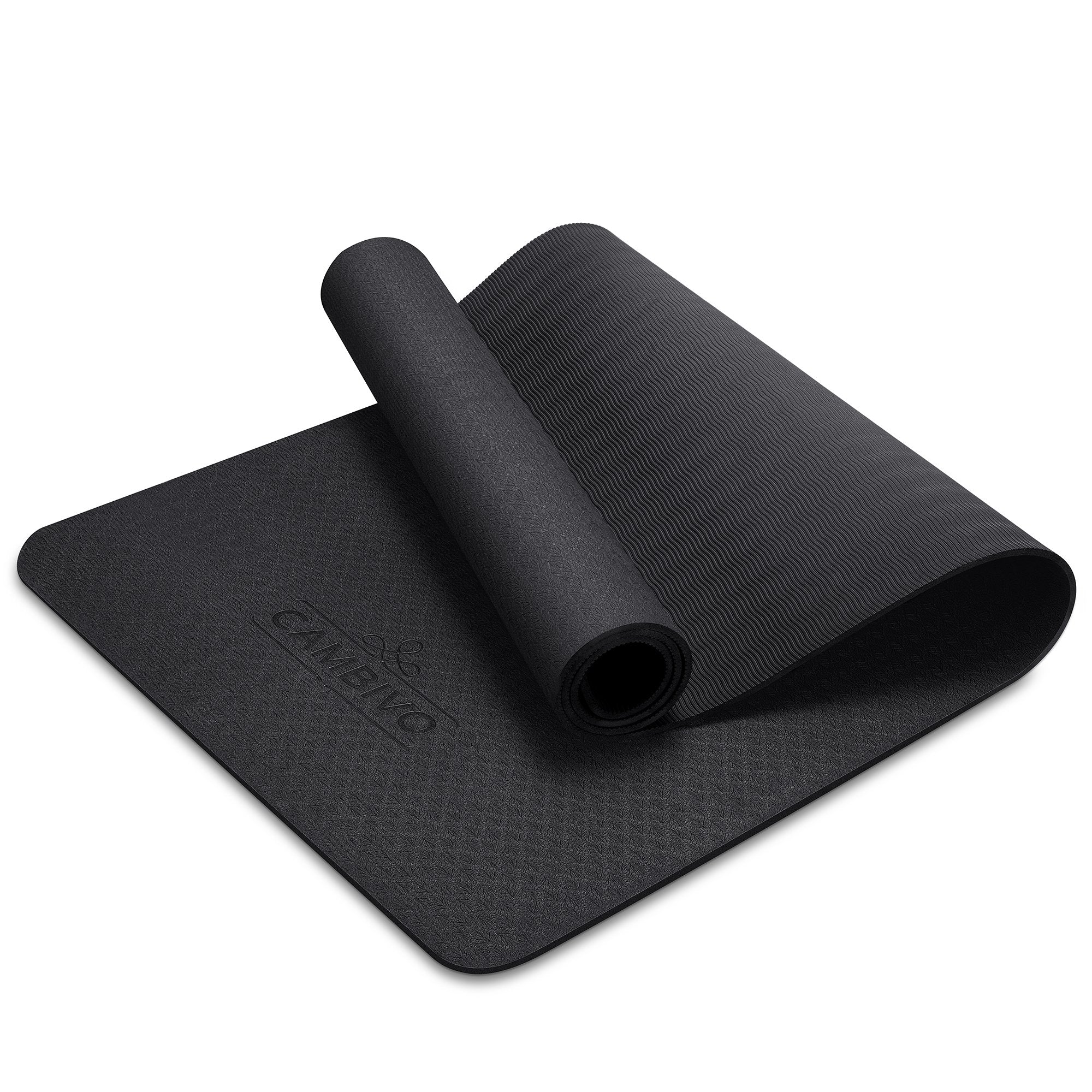 cambivo-yoga-mats-tapis-yoga-tpe-6mm-noir-antiderapant image 7