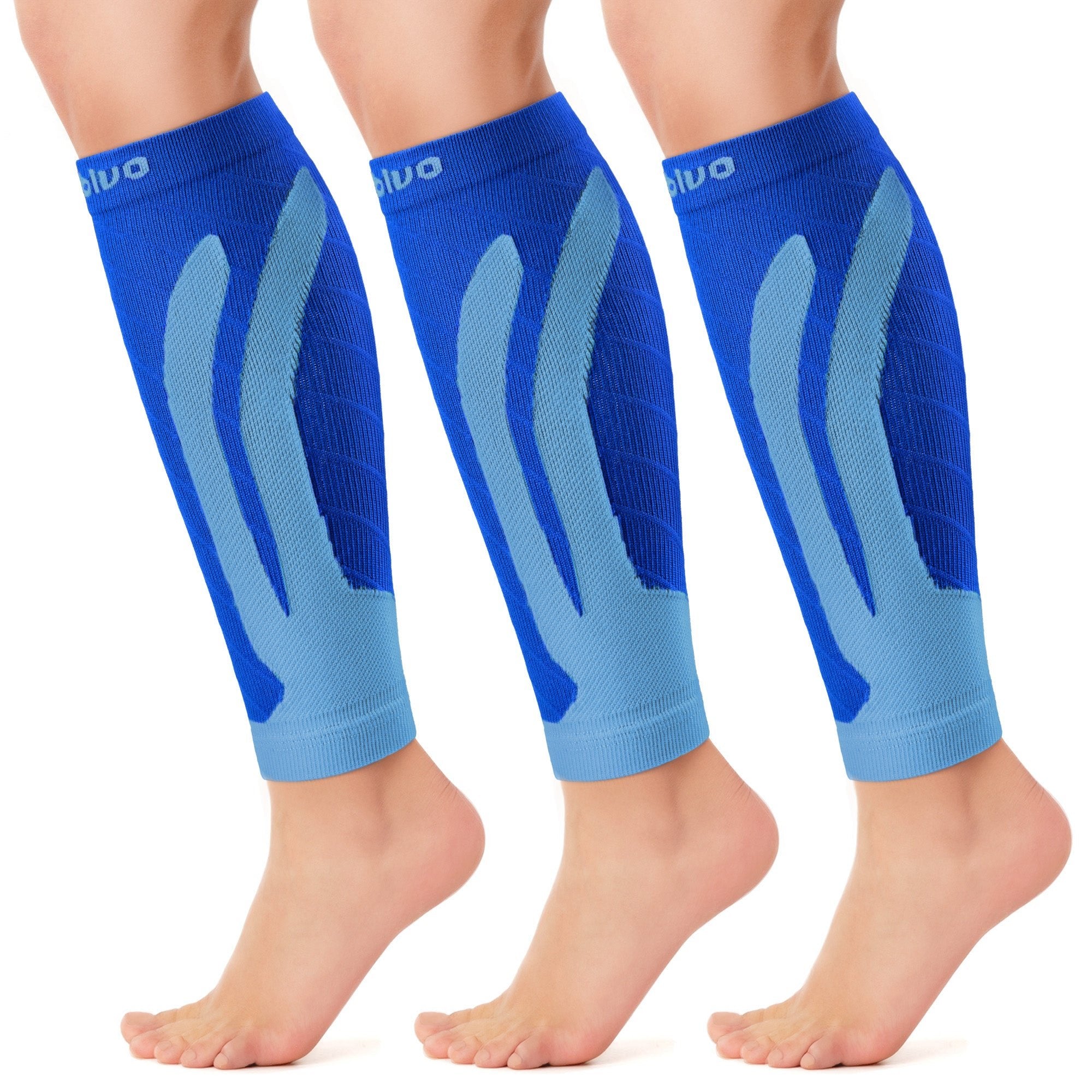 cambivo-calf-sleeves-manchons-mollets-compression-3-paires-noir image 8