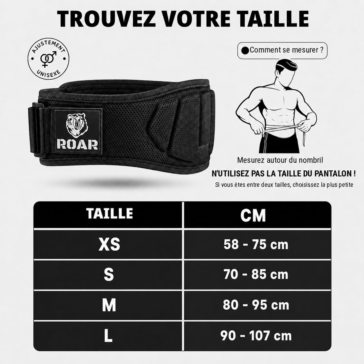 roar-ceinture-musculation-n-opr-ne-noir-m-lombaire image 7
