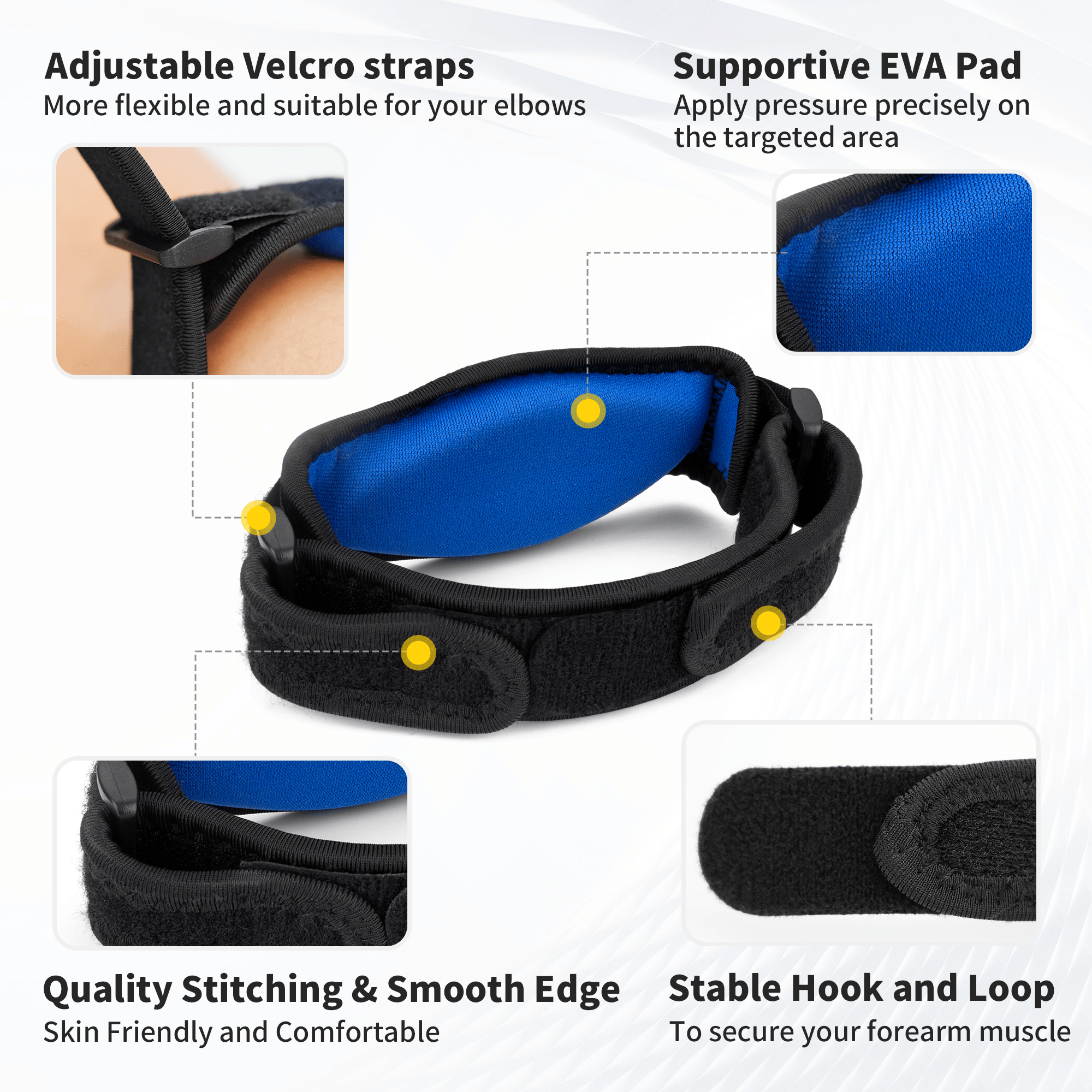 cambivo-tennis-elbow-coudi-re-tennis-noire-lot-2-picondylite image 2