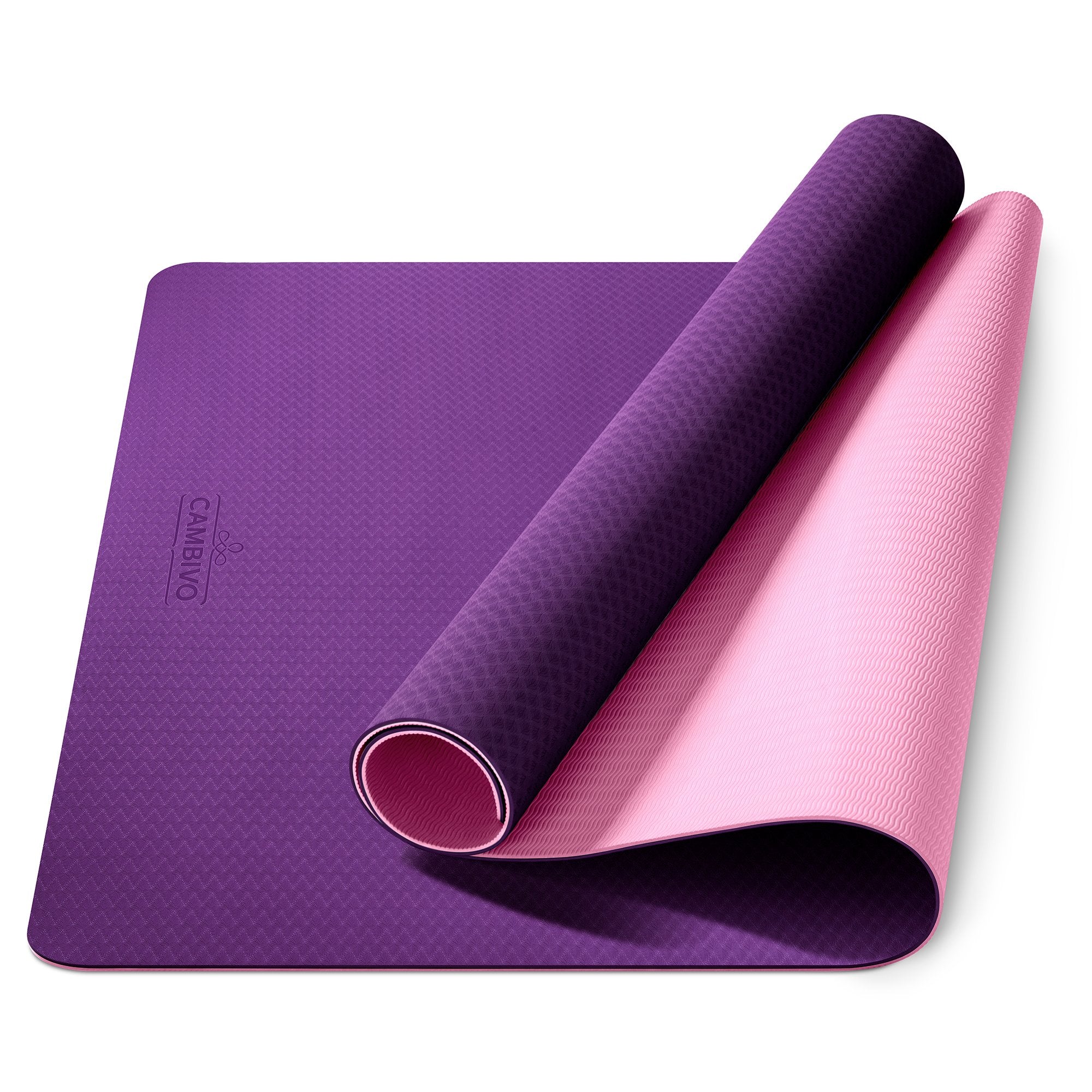 cambivo-yoga-mats-tapis-yoga-large-noir-6mm-antid-rapant image 2