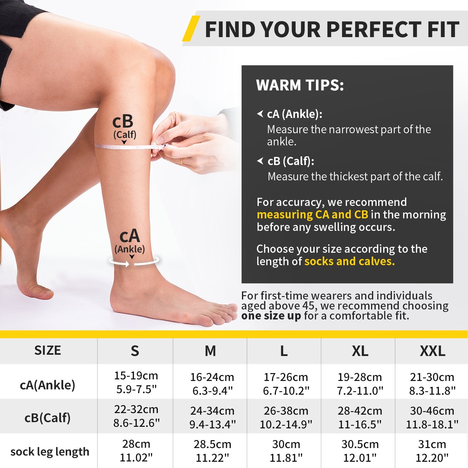 cambivo-ankle-support-chevill-re-compression-paire-noire-taille-m image 5