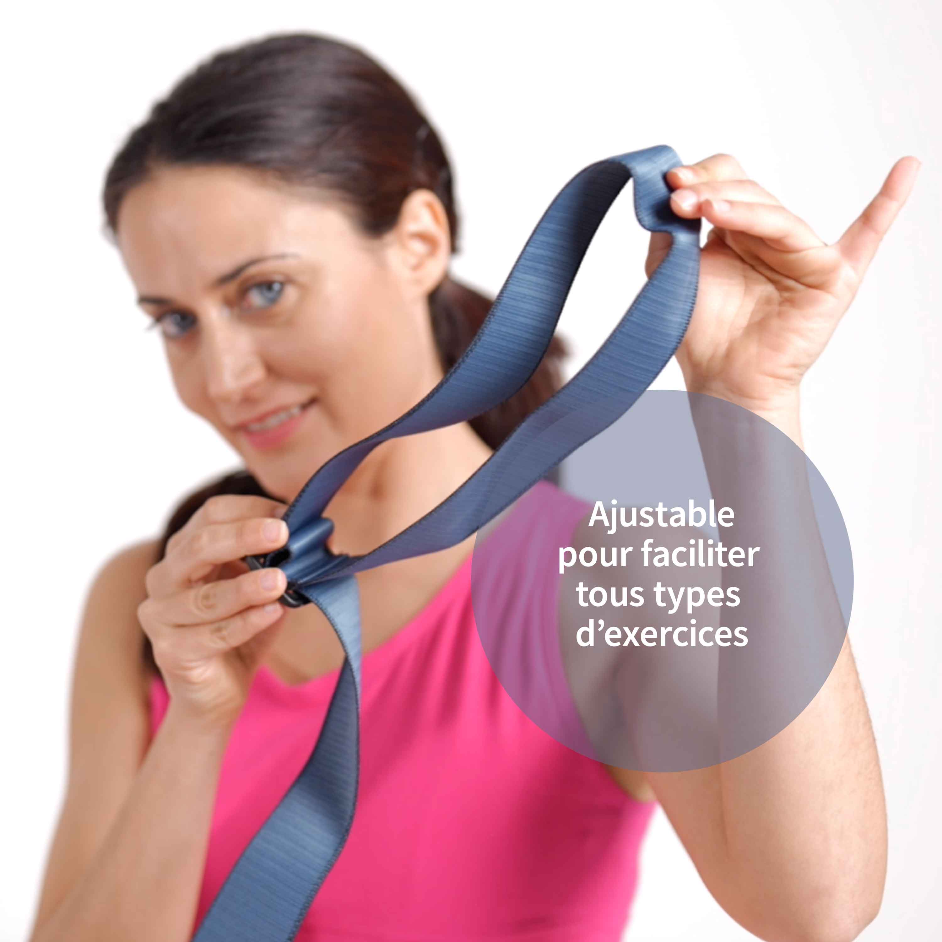 physiomat-disques-et-sangle-sangle-yoga-r-glable-bleue-non-lastique image 5