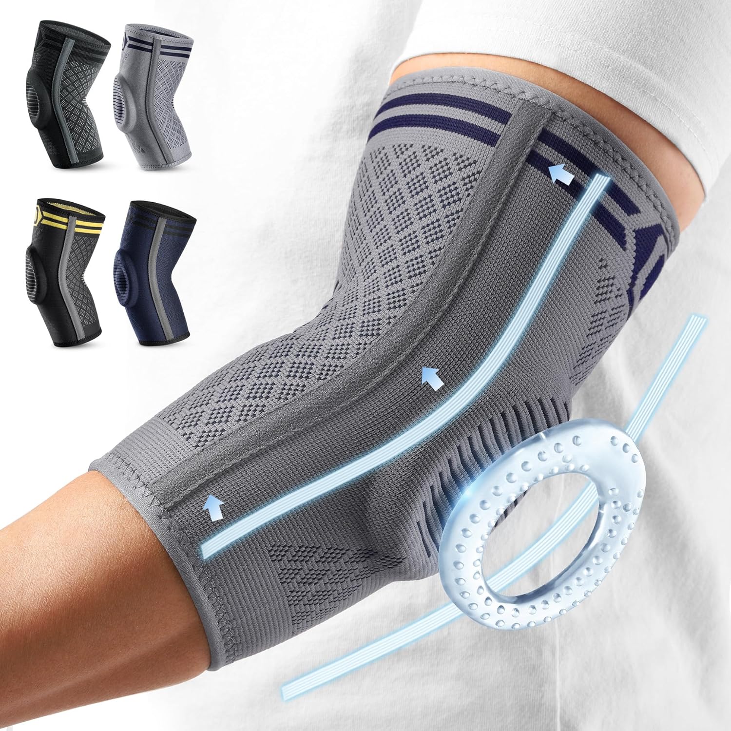 cambivo-elbow-braces-coudi-re-lot-de-2-noir-tendinite image 7