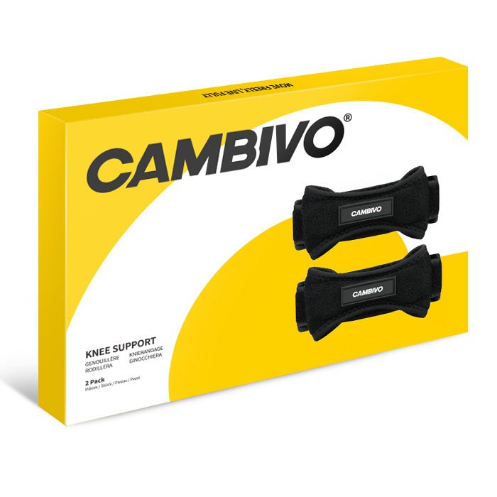 cambivo-knee-pads-strap-genou-rotulien-lot-2-noir-taille-unique image 5