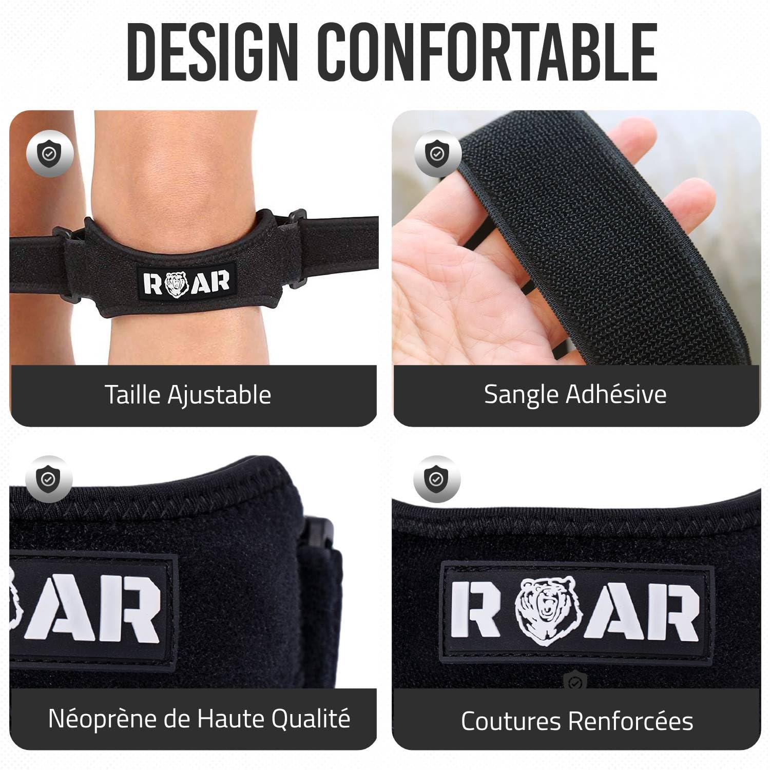 roar-genouill-re-rotulienne-strap-noir-x2-silicone image 5