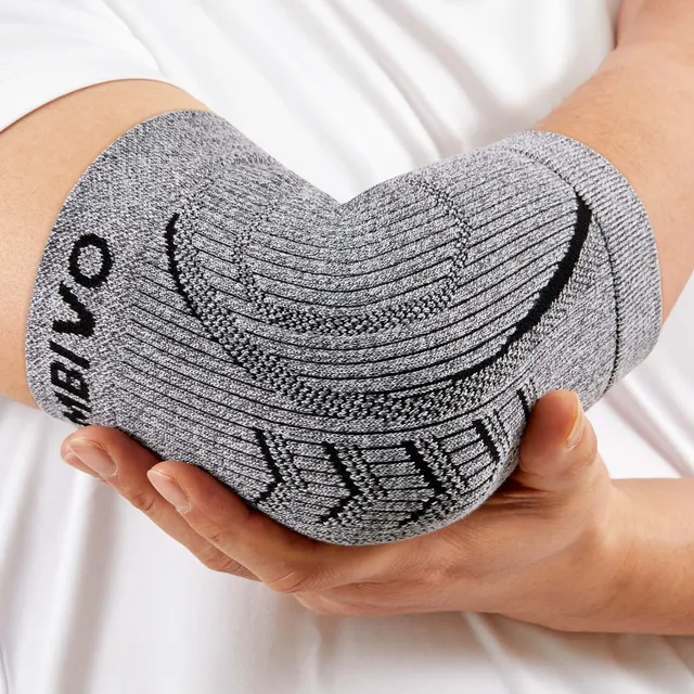 cambivo-elbow-braces-coudi-re-coude-lot-de-2-gris-tendinite image 1