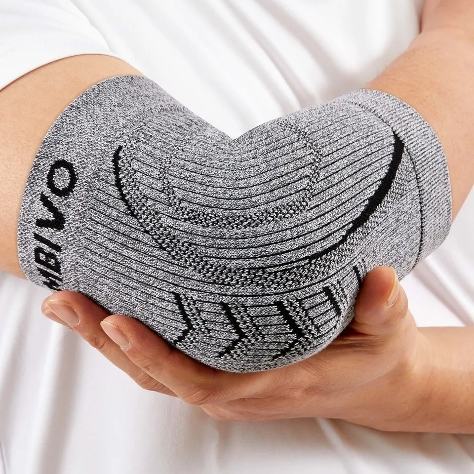 cambivo-elbow-braces-coudi-re-coude-lot-de-2-gris-tendinite image 1