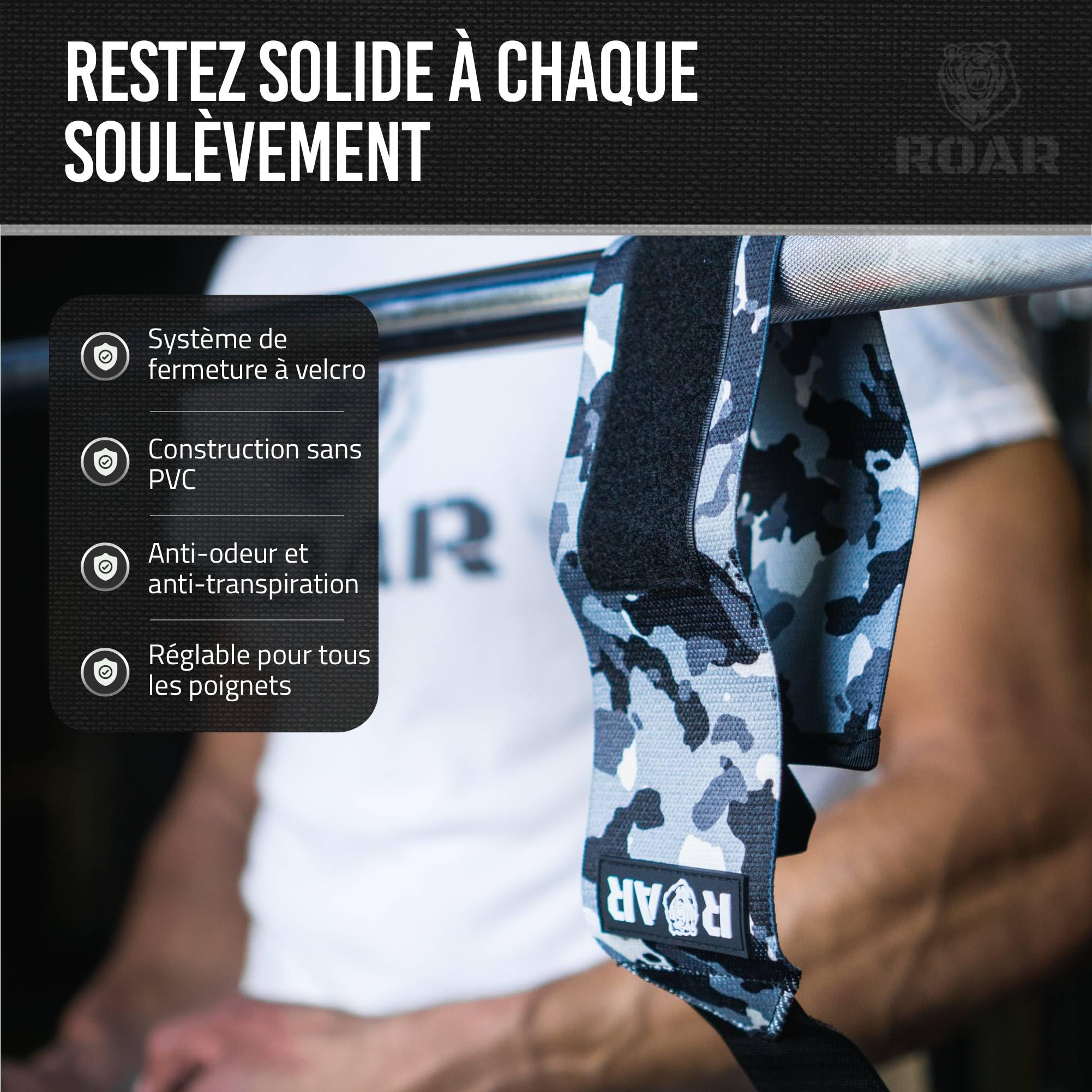 roar-strap-poignet-musculation-camouflage-ajustable image 4