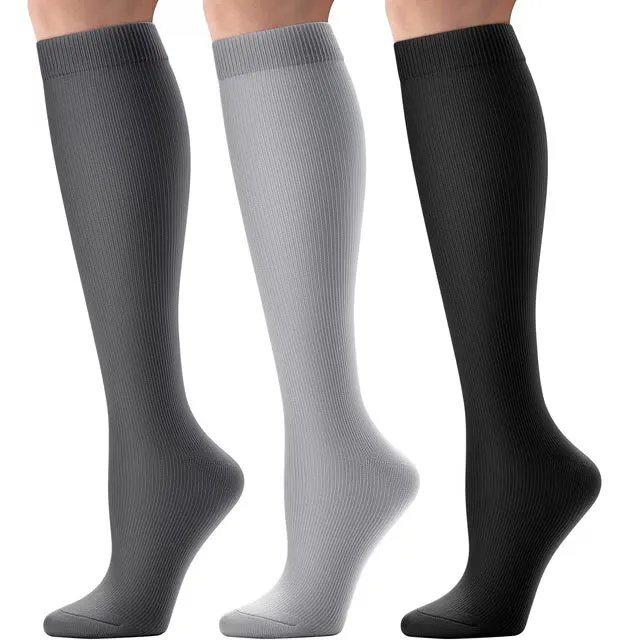 cambivo-chaussettes-compression-multicolore-3-paires image 1