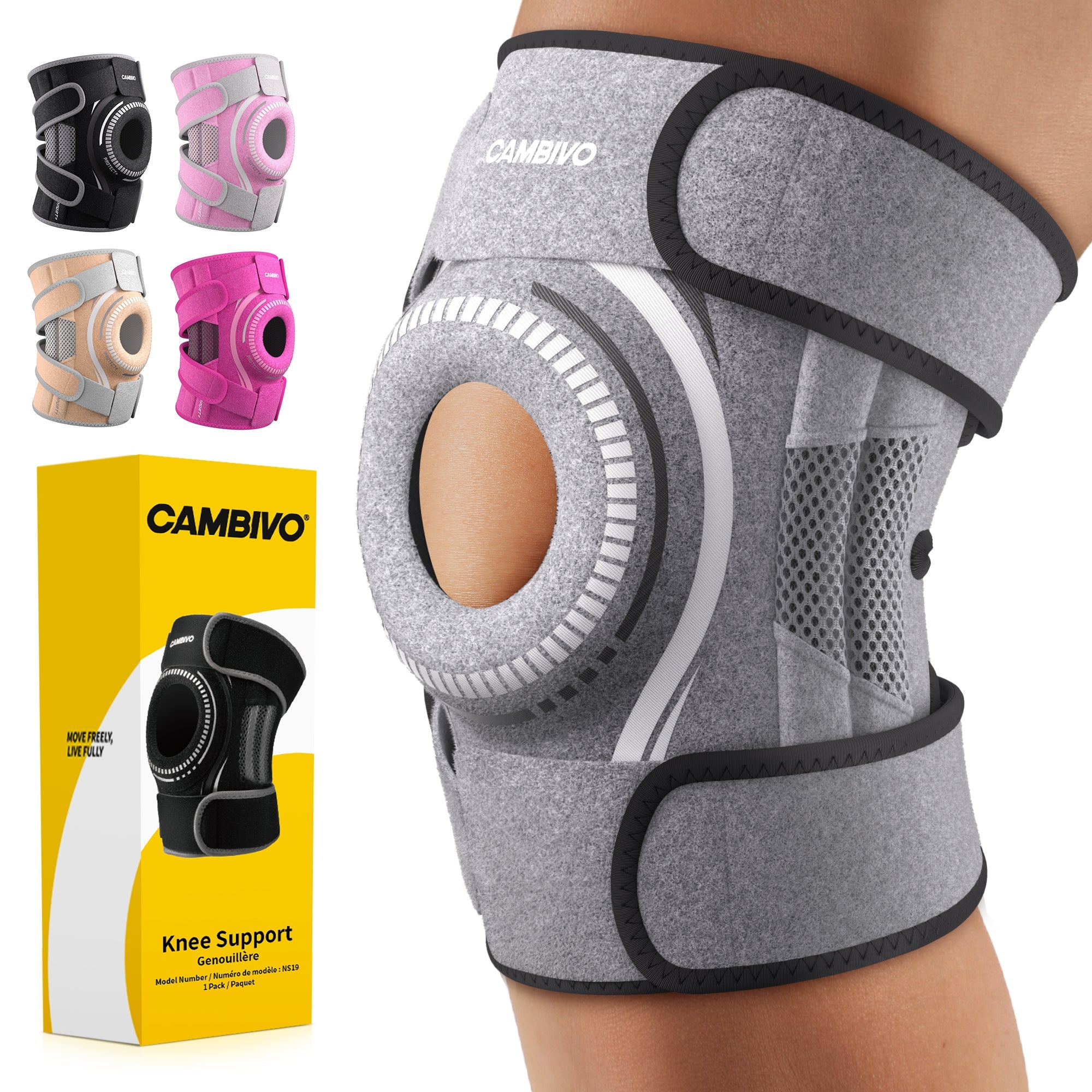 cambivo-genouill-re-rotule-gel-rose-clair-taille-m-l-g-re image 6