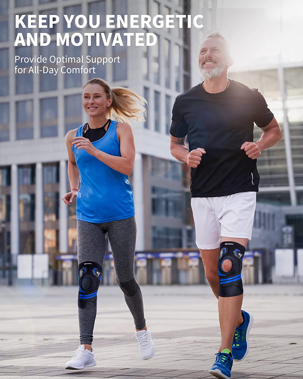 cambivo-knee-braces-genouill-re-rotule-ouverte-bleu-stabilisateurs image 4