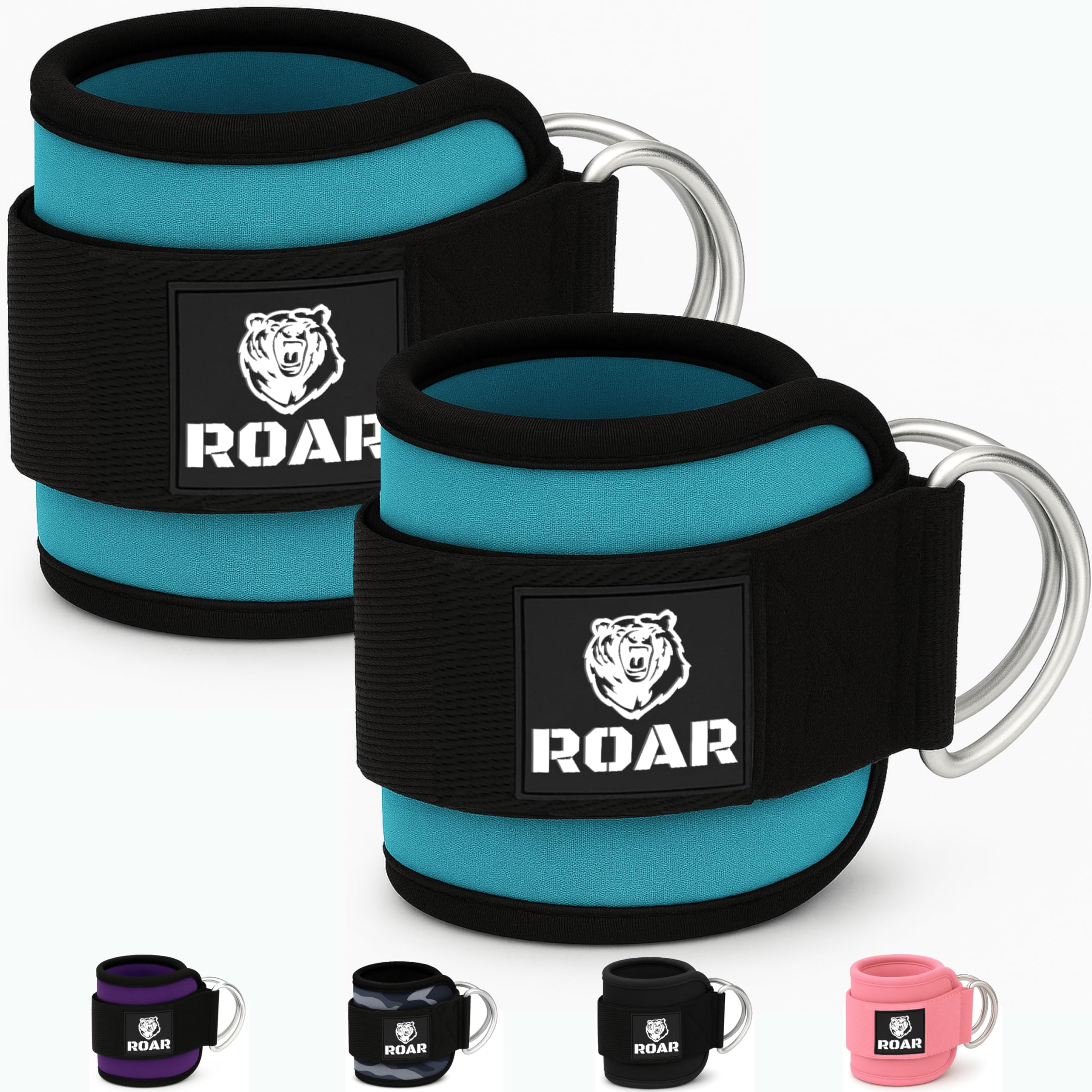 roar-sangles-cheville-poulie-noires-paire-n-opr-ne image 8