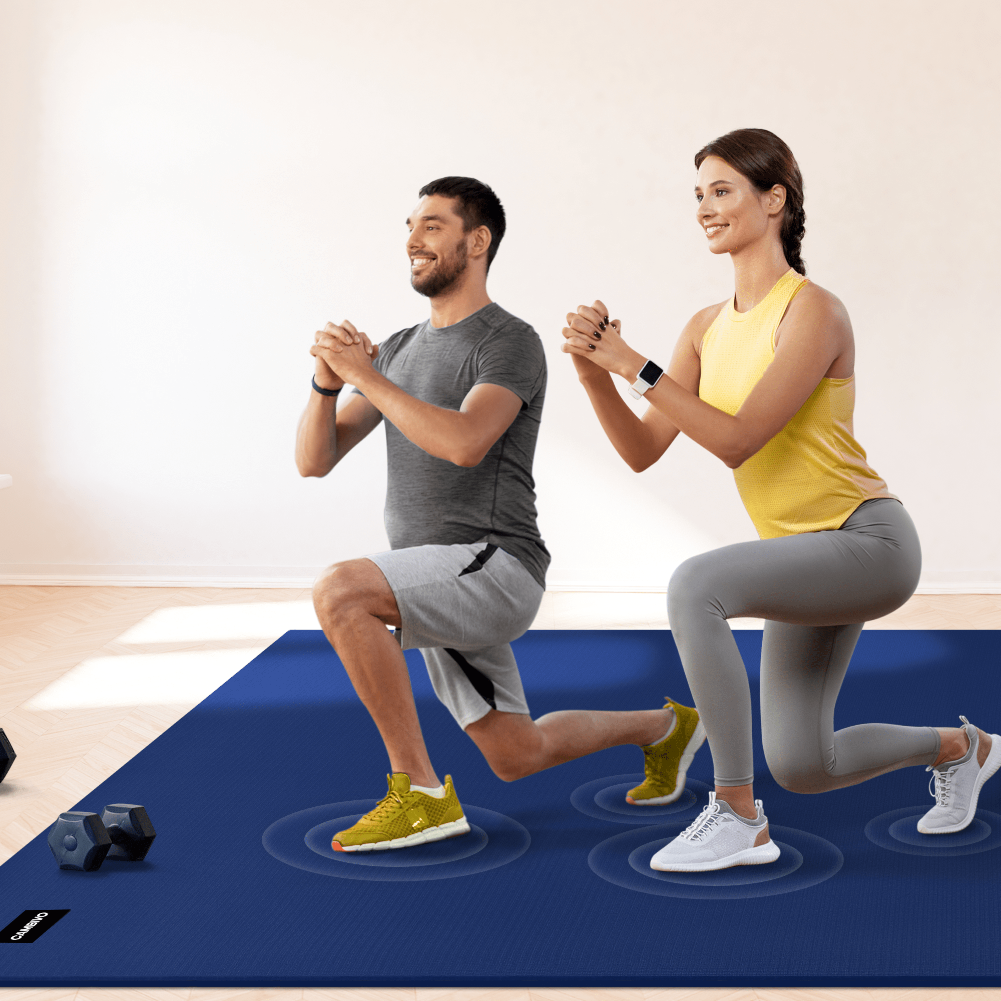 cambivo-tapis-yoga-fitness-large-7mm-noir-grande-taille image 3