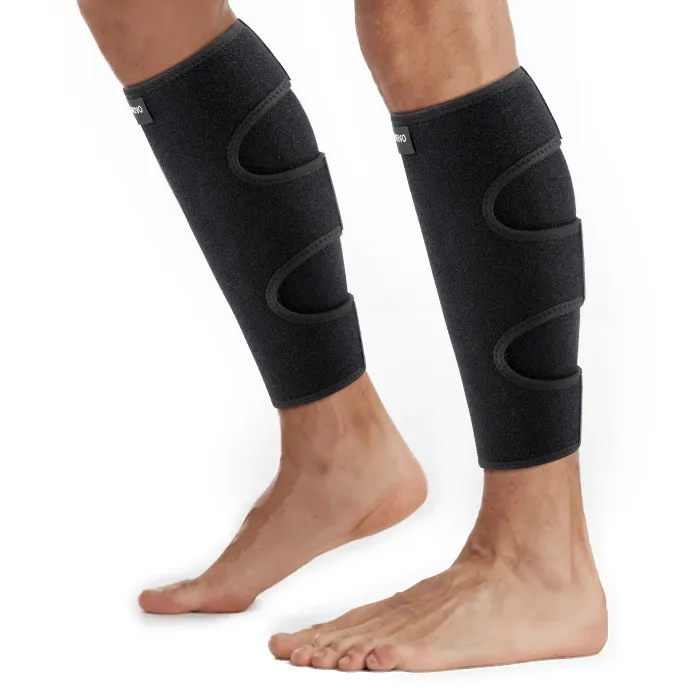cambivo-calf-sleeves-manchon-mollet-lot-de-2-noir-r-glable image 1