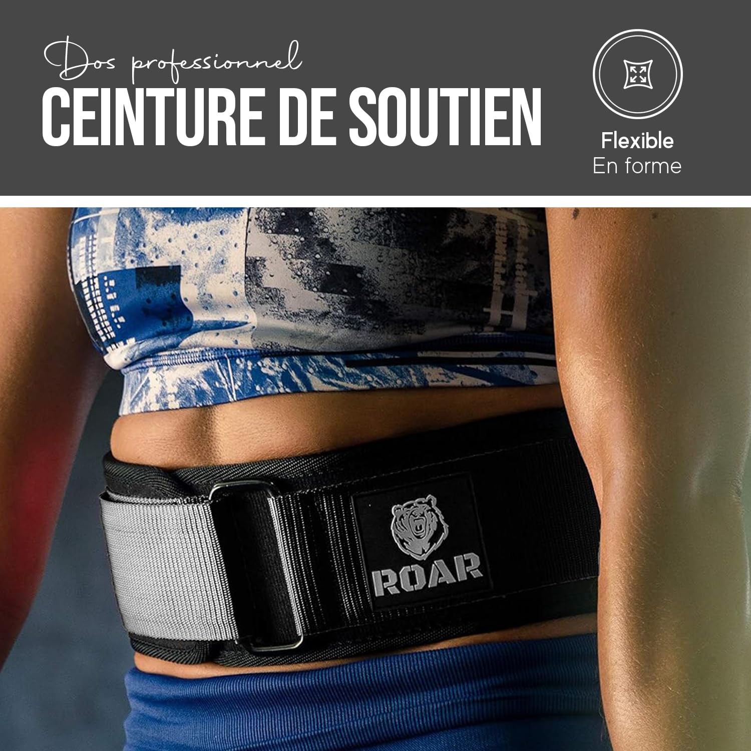 roar-ceinture-musculation-v2-grise-taille-m-n-opr-ne image 2