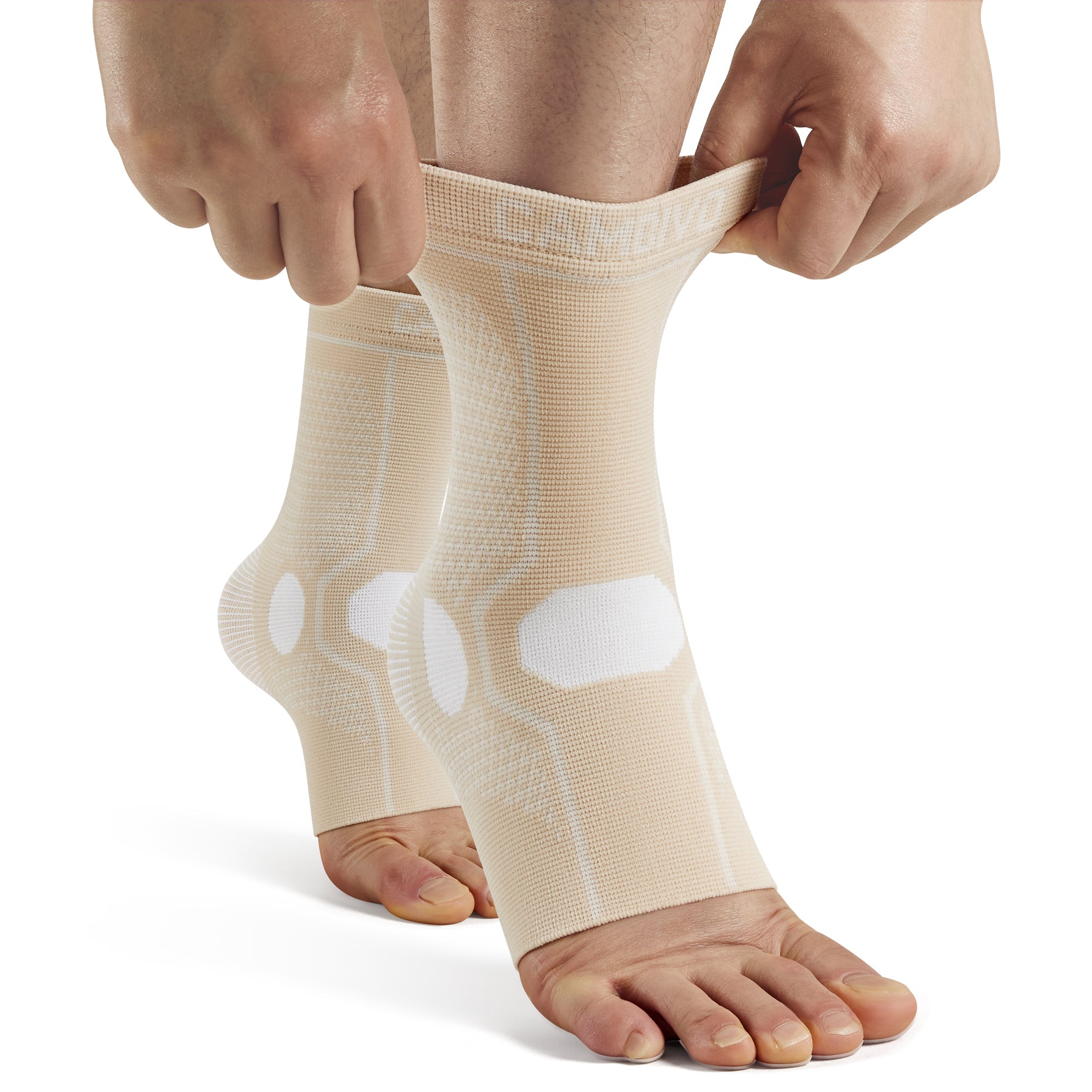 cambivo-ankle-support-chevill-re-compression-noir-1-paire-15-20-mmhg image 3