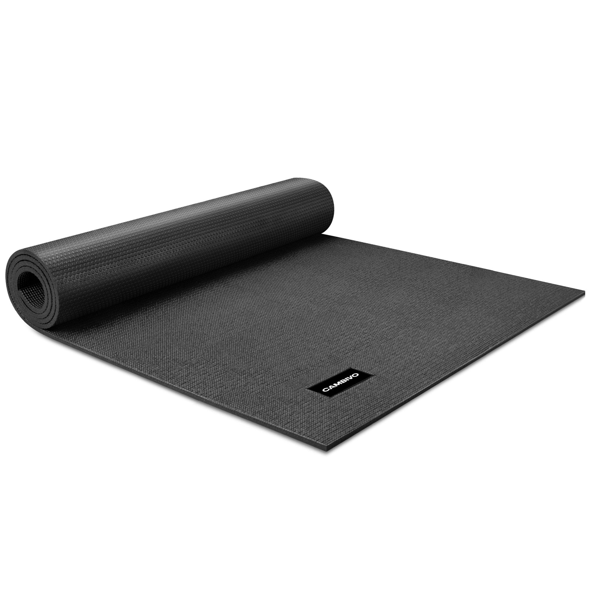 cambivo-yoga-mats-tapis-de-yoga-extra-pais-8mm-noir-large image 2