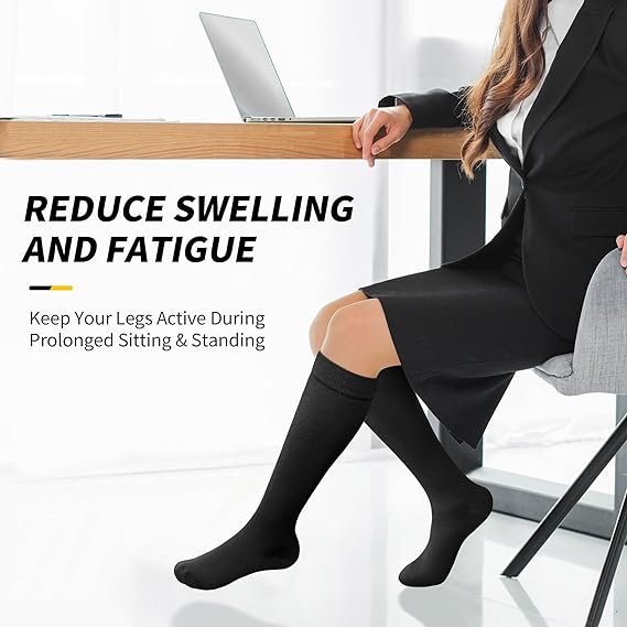 cambivo-compression-socks-contention-l-g-re-8-15-mmhg-6-paires-noir image 6