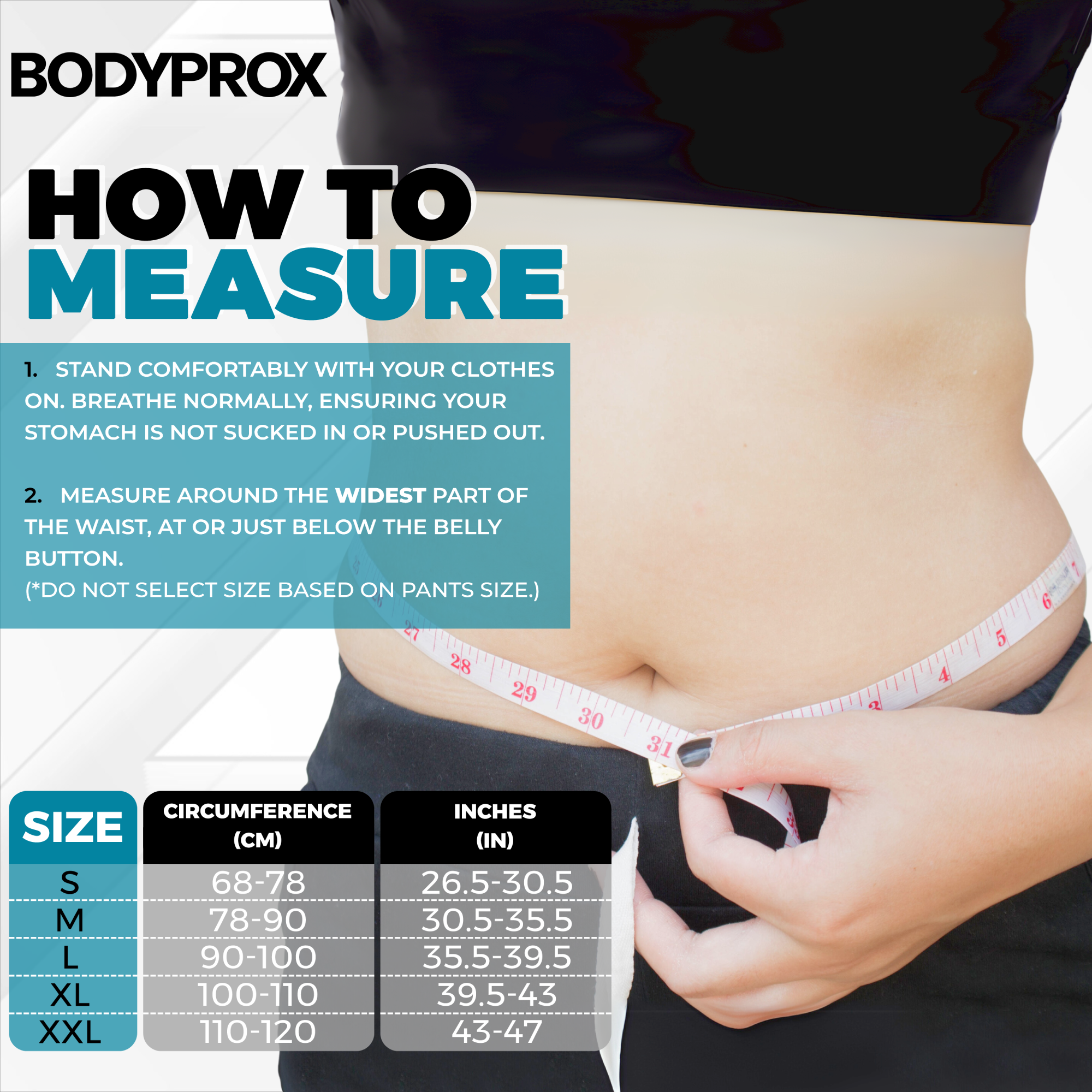 bodyprox-braces-supports-ceinture-lombaire-dos-taille-l-nylon image 3