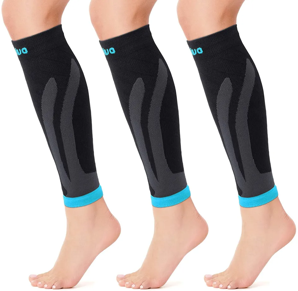 cambivo-manchon-mollet-compression-noir-3-paires-running image 1
