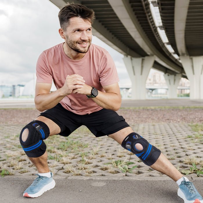 cambivo-knee-braces-genouill-re-r-glable-bleu-marine image 4