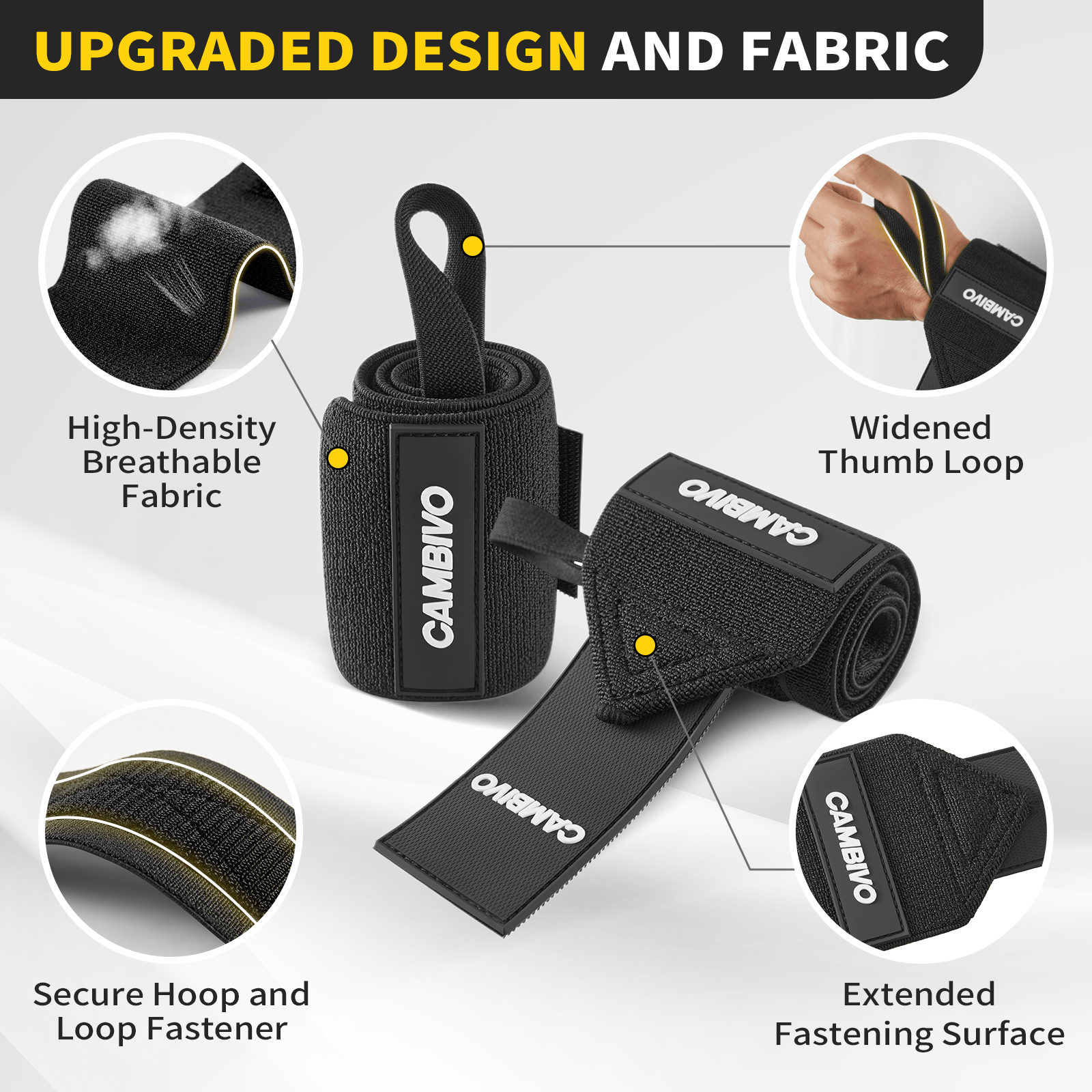 cambivo-wrist-wraps-prot-ge-poignet-musculation-noir-paire image 3