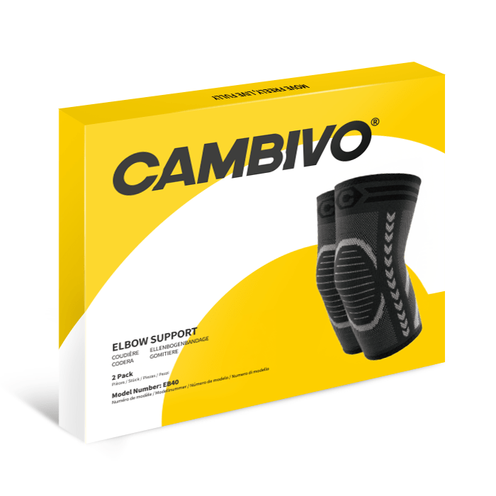 cambivo-elbow-braces-coudi-re-tennis-gris-lot-de-2-compression image 6