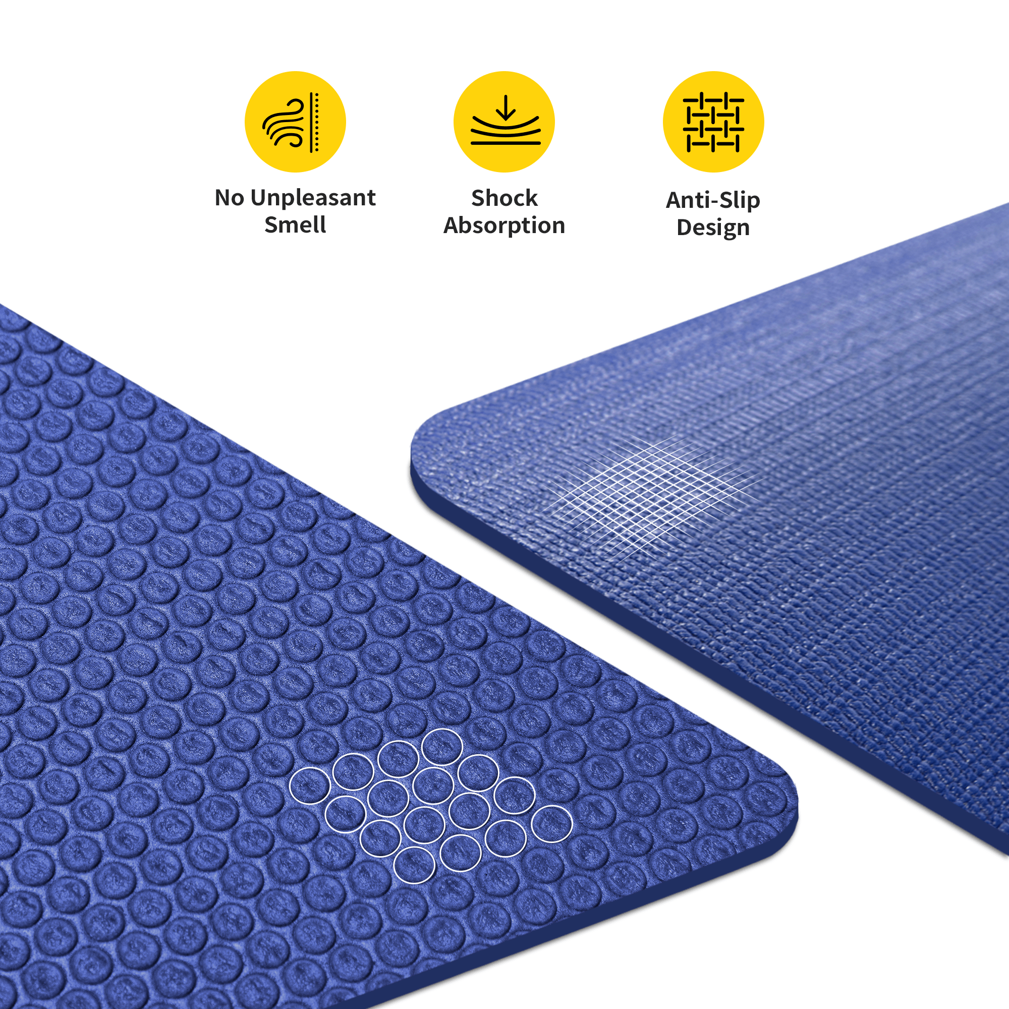 cambivo-tapis-yoga-fitness-large-7mm-noir-grande-taille image 2