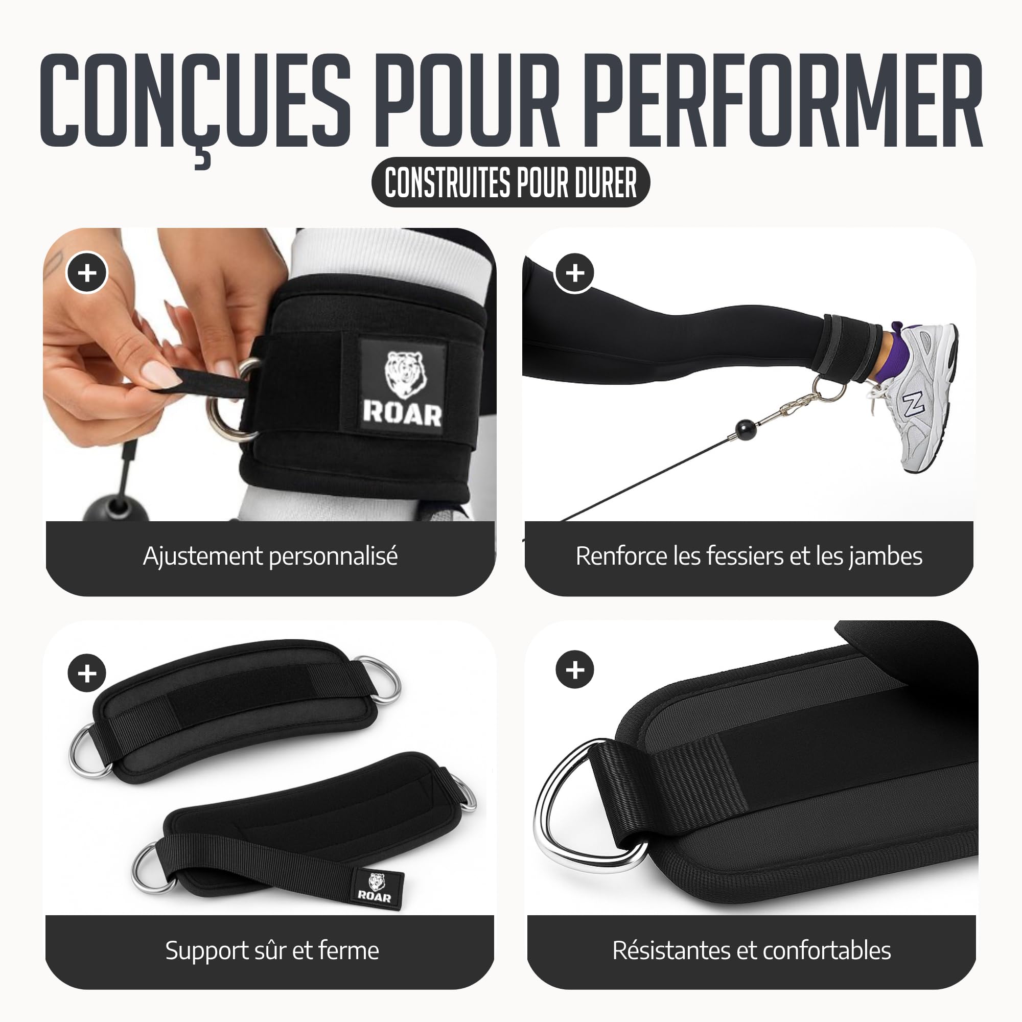 roar-sangles-cheville-poulie-noires-paire-n-opr-ne image 5