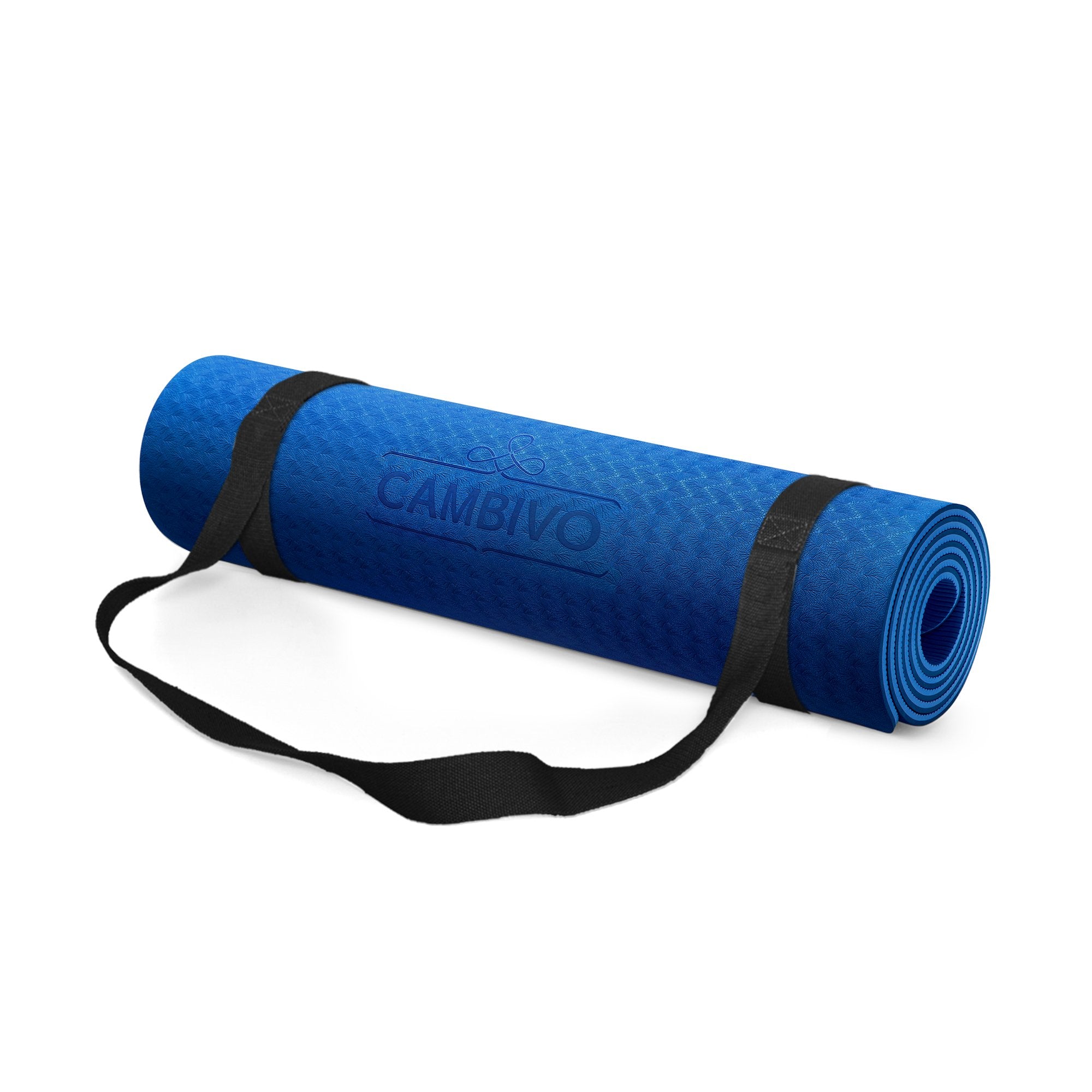 cambivo-yoga-mats-tapis-yoga-tpe-6mm-noir-antiderapant image 6