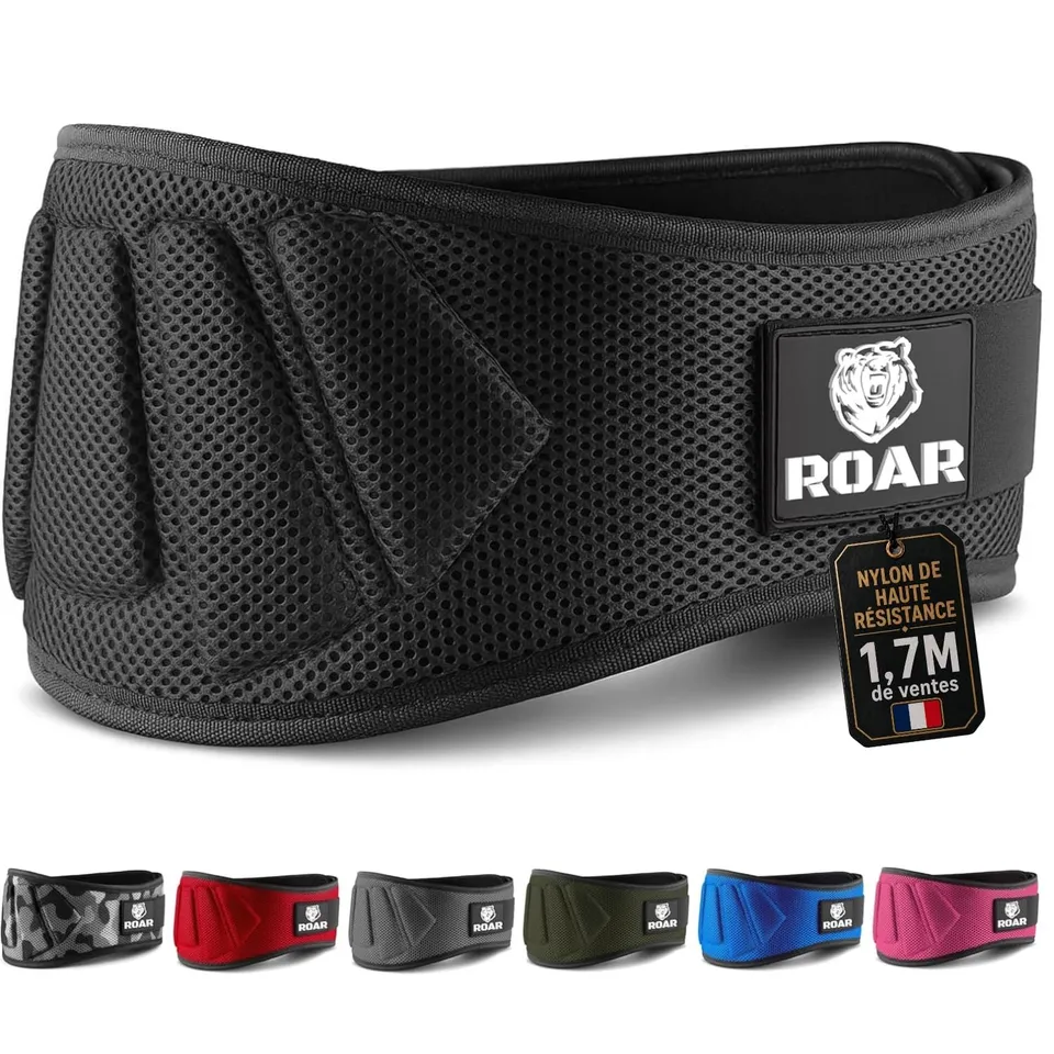 roar-ceinture-musculation-n-opr-ne-noir-m-lombaire image 1