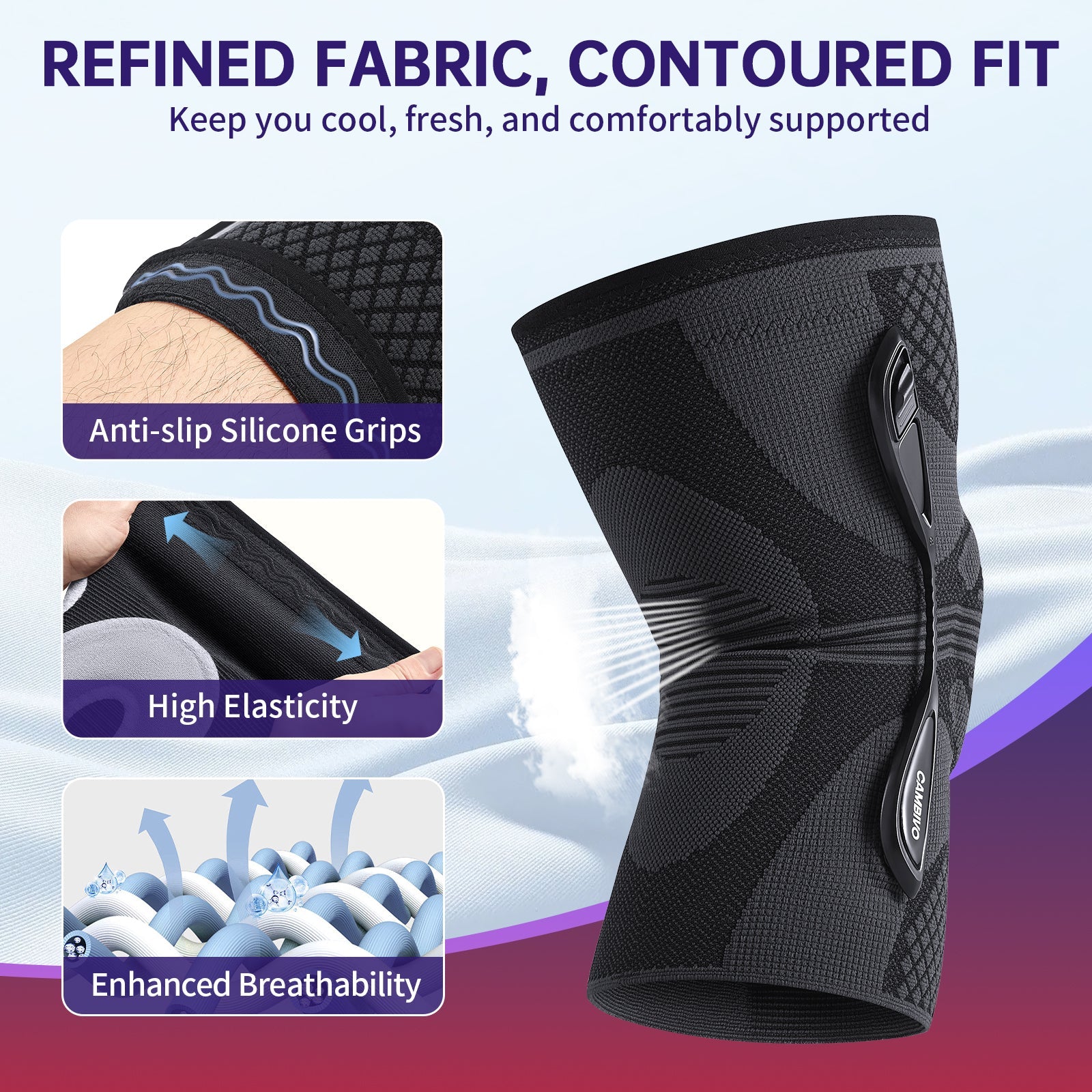 cambivo-knee-braces-genouill-re-noire-stabilisateurs-amovibles image 5