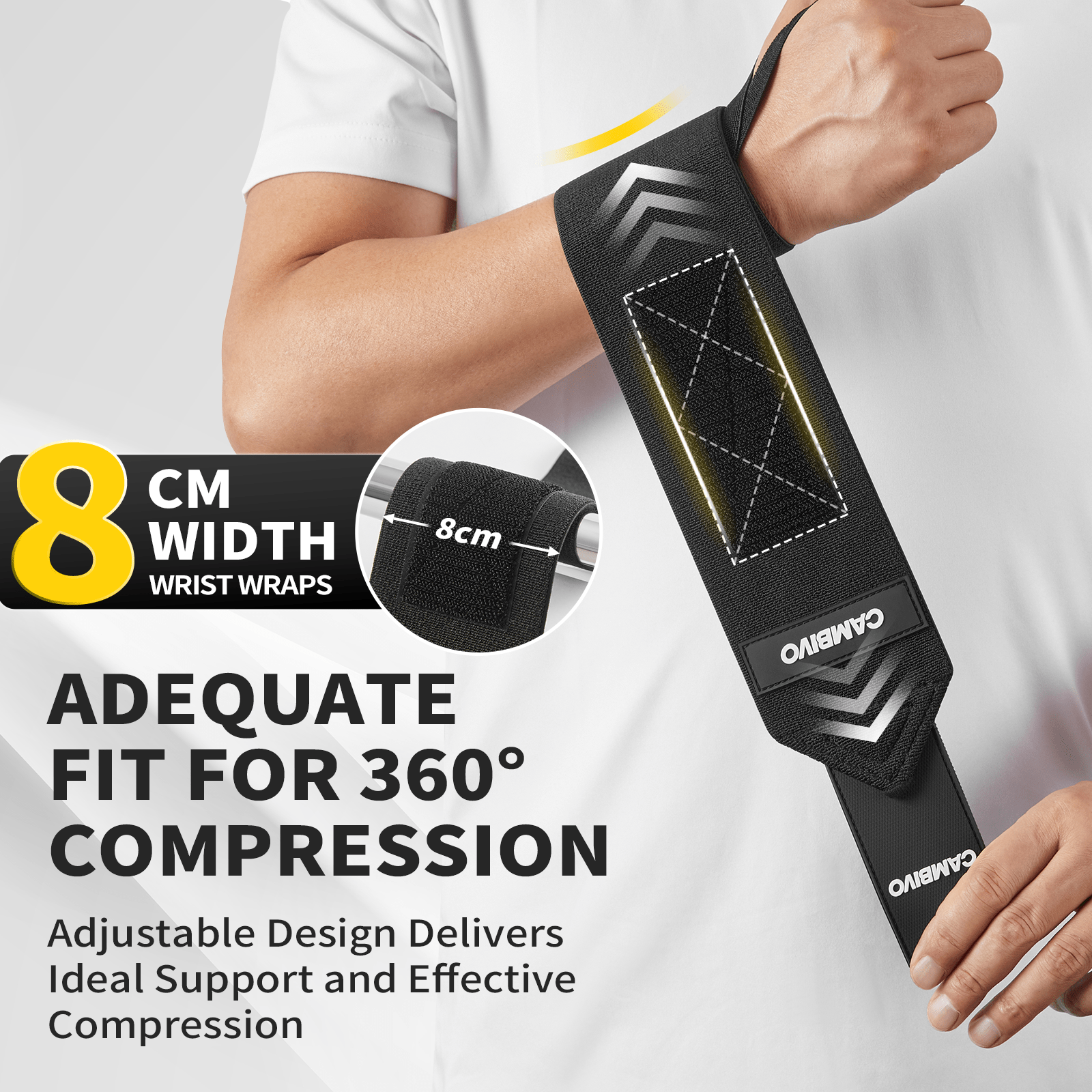 cambivo-wrist-wraps-prot-ge-poignet-musculation-noir-paire image 4