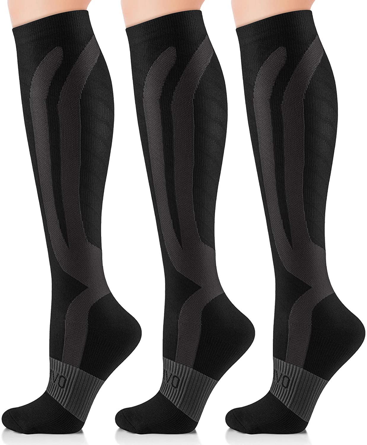 cambivo-compression-socks-chaussettes-compression-lot-3-20-30-mmhg image 1