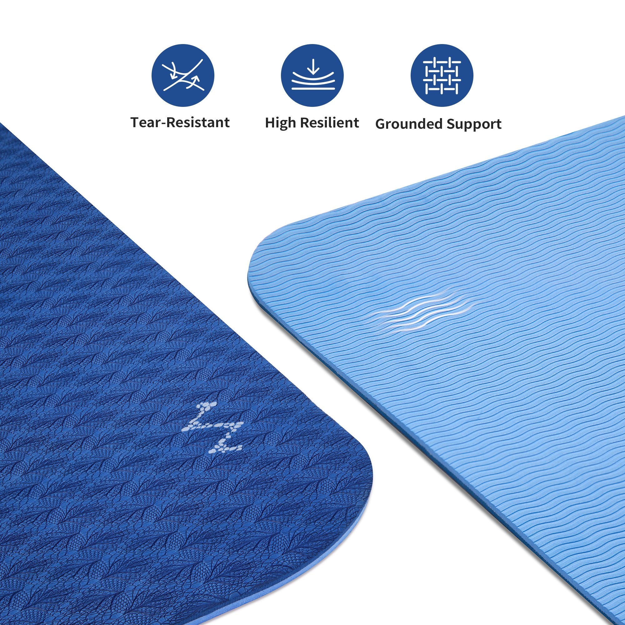 cambivo-yoga-mats-tapis-yoga-tpe-6mm-noir-antiderapant image 3