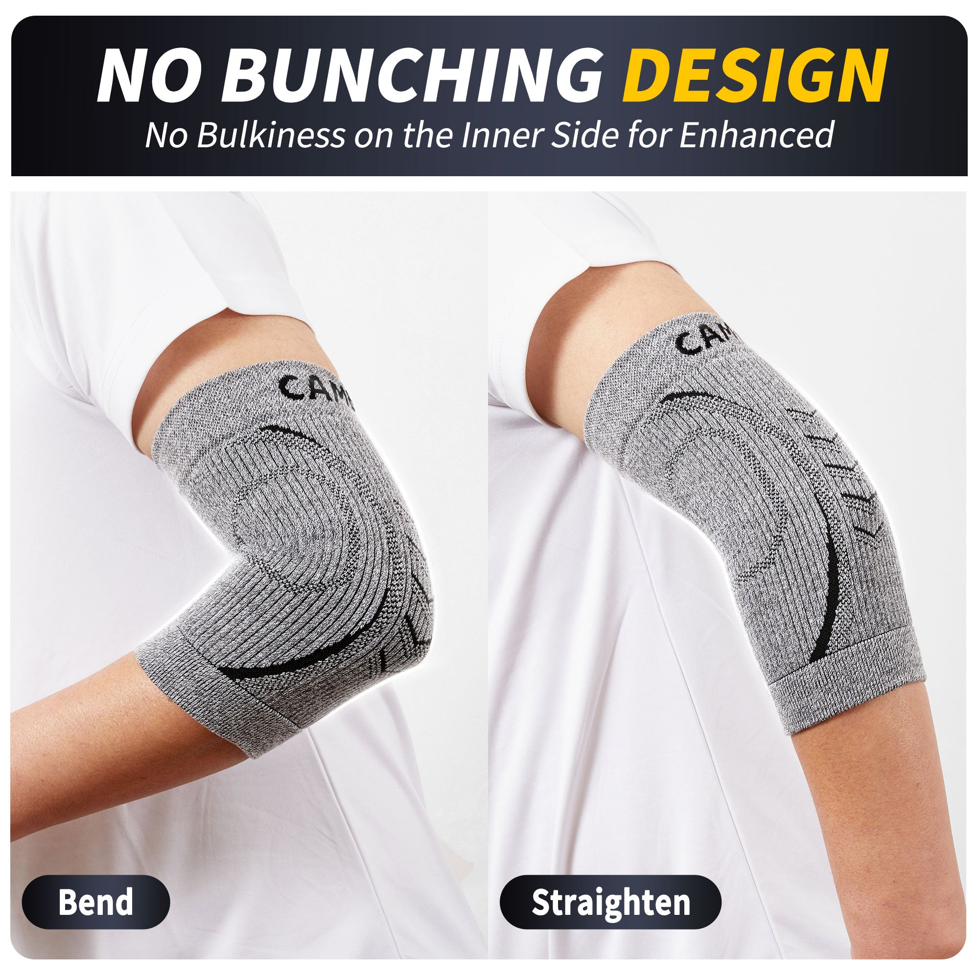 cambivo-elbow-braces-coudi-re-coude-lot-de-2-gris-tendinite image 3