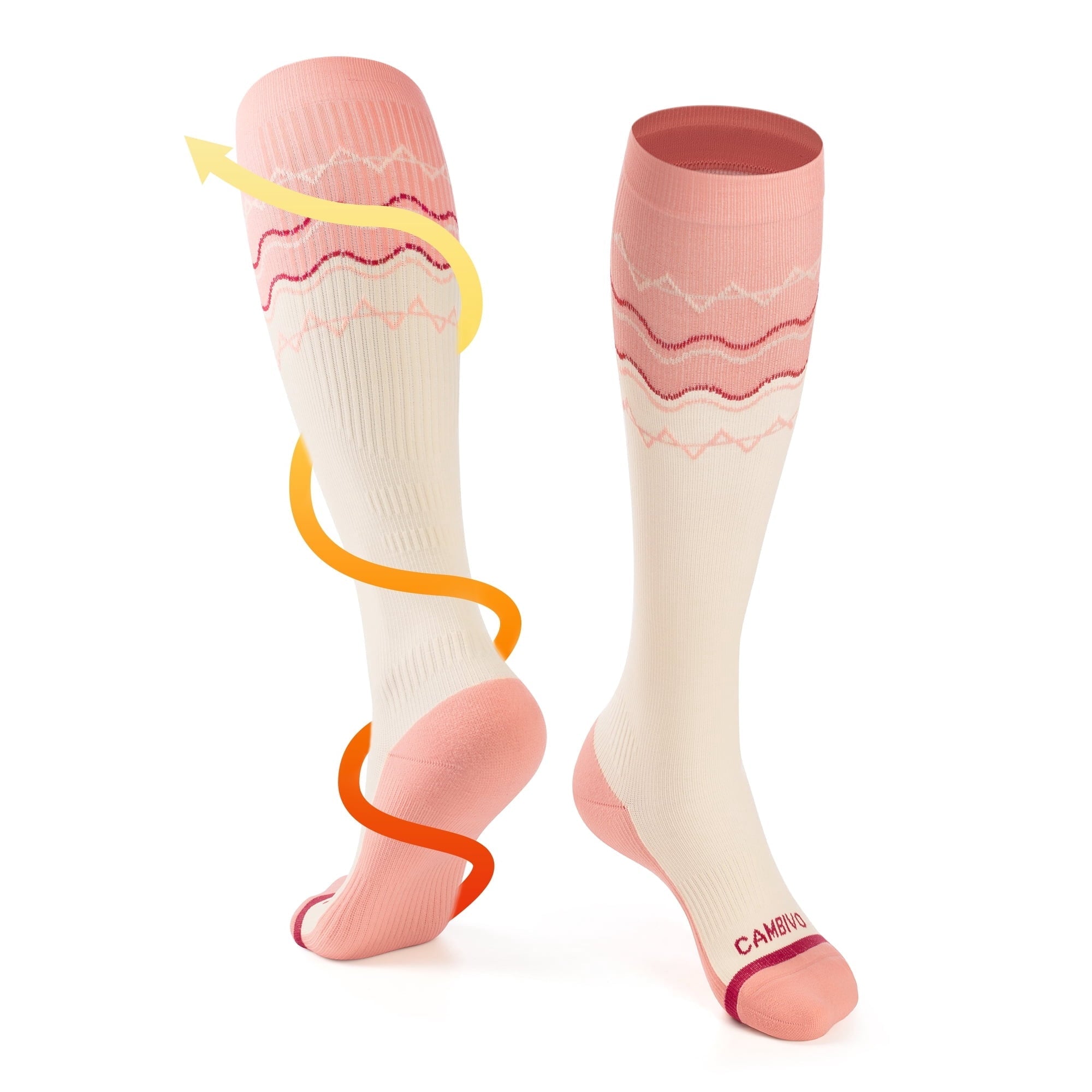 cambivo-compression-socks-chaussettes-contention-15-20-mmhg-bleue image 5