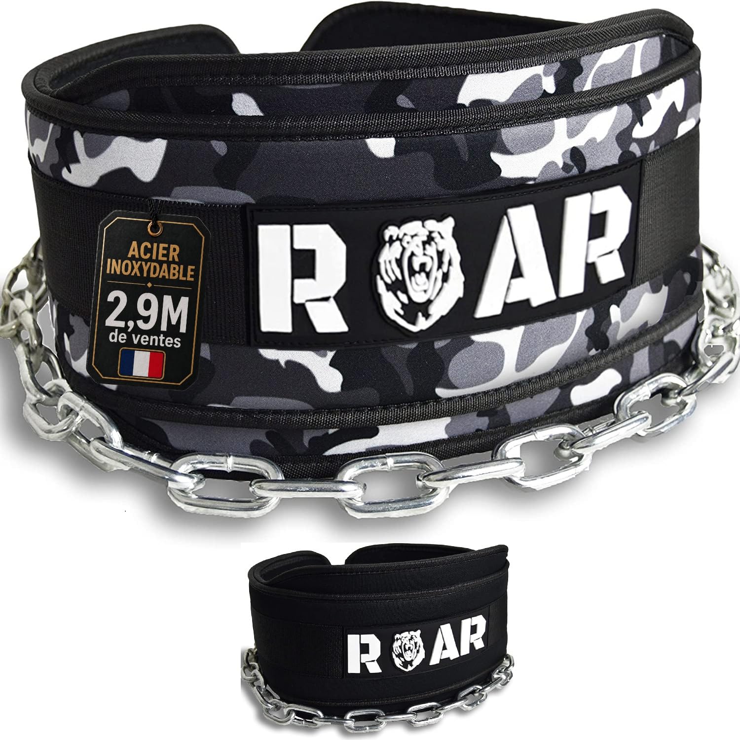 roar-ceinture-lestage-camouflage-tractions-dips-cha-ne image 1