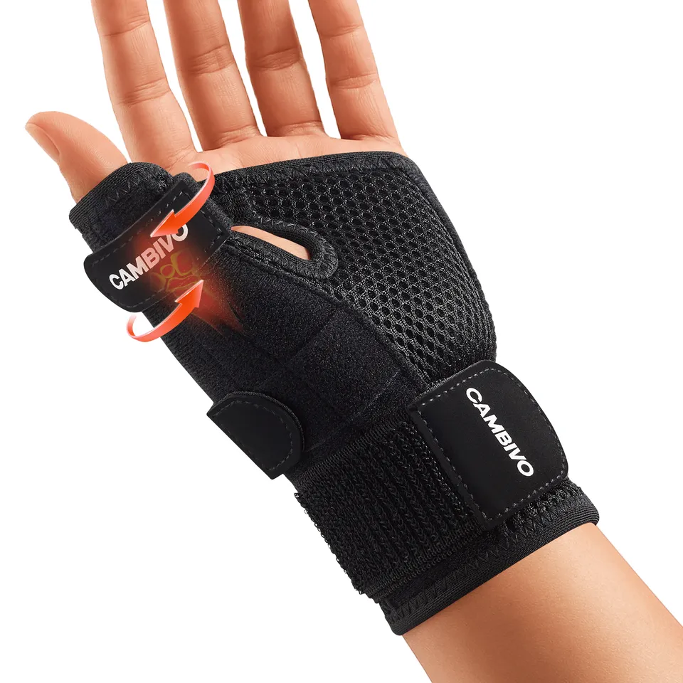 cambivo-wrist-brace-attelle-poignet-pouce-noire-s-m image 1